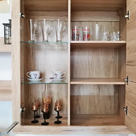 светлая новая студия в Apartment Primorsko